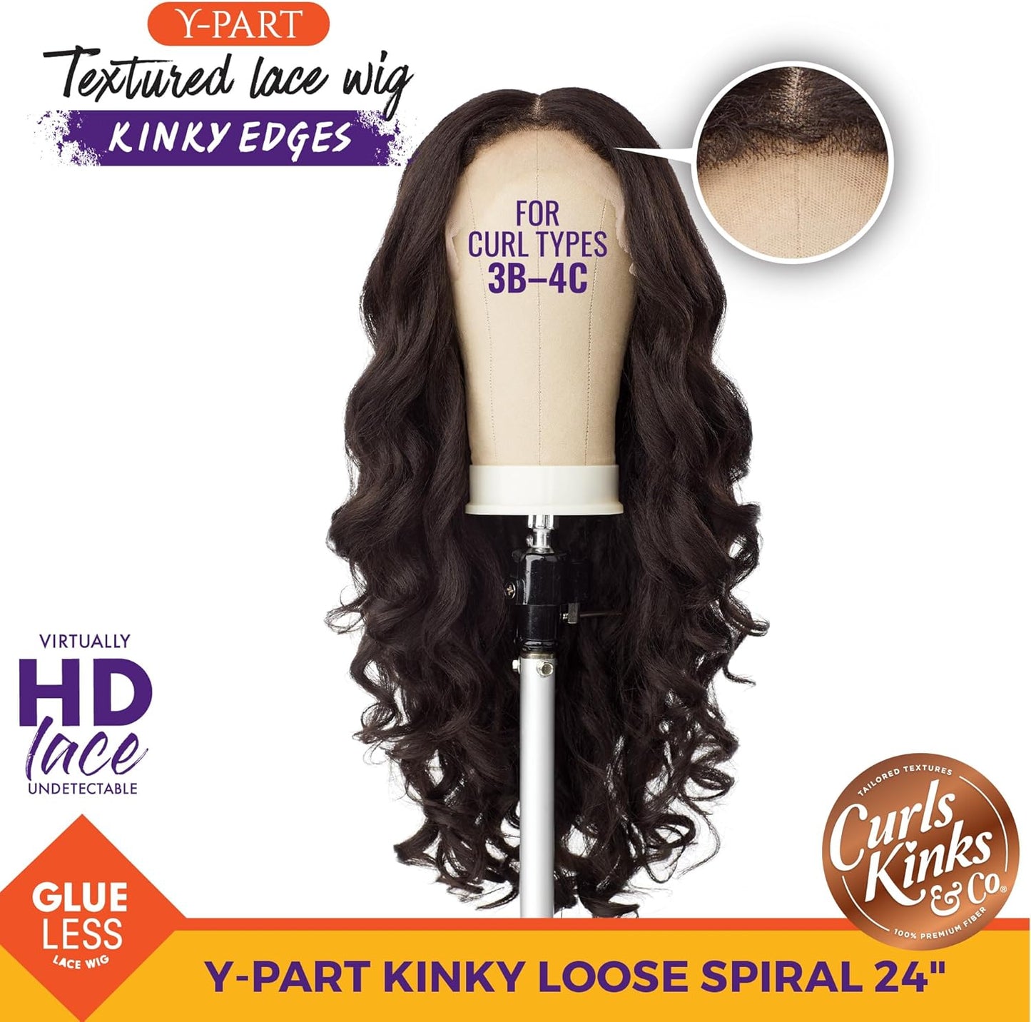 Sensationnel Curls & kinks kinky edges loose spiral