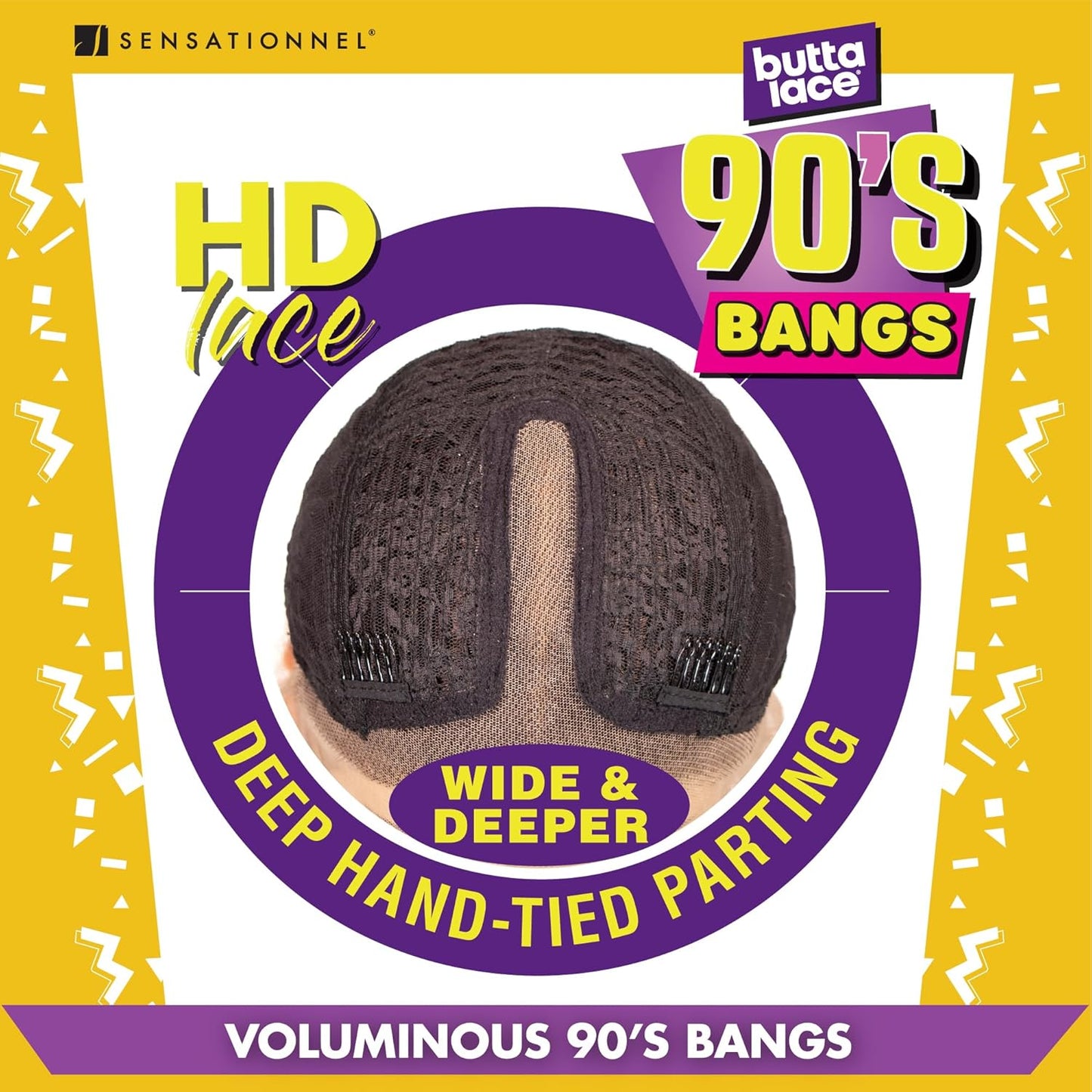 Sensationnel Butta lace 90sbangs wigs