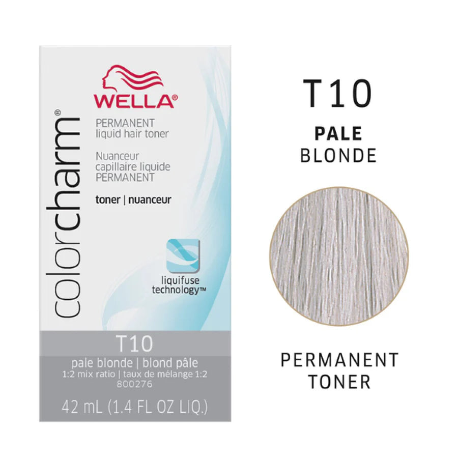 Wella Color Charm Permanent Liquid Hair Toner (1.4oz)