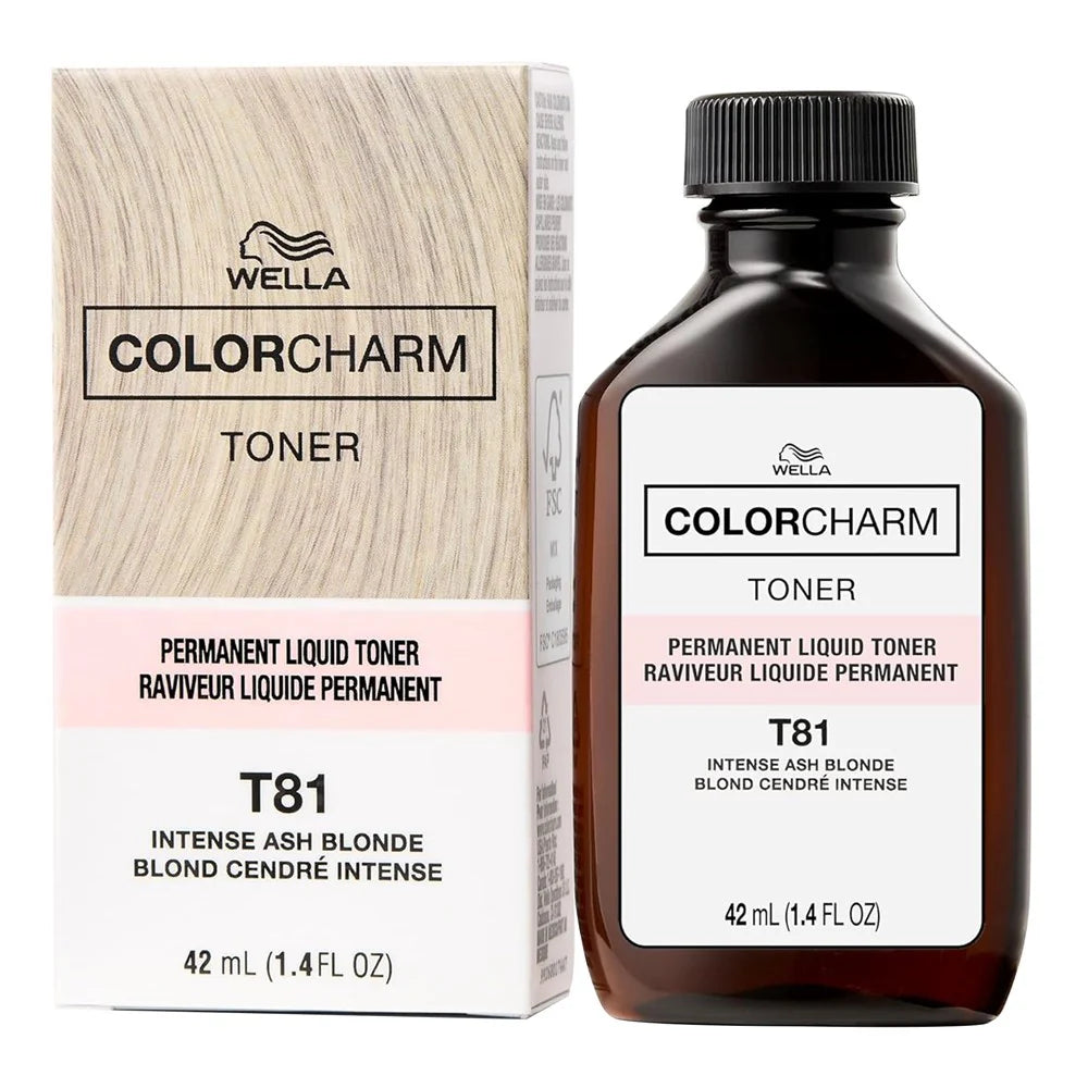 Wella Color Charm Permanent Liquid Hair Toner (1.4oz)