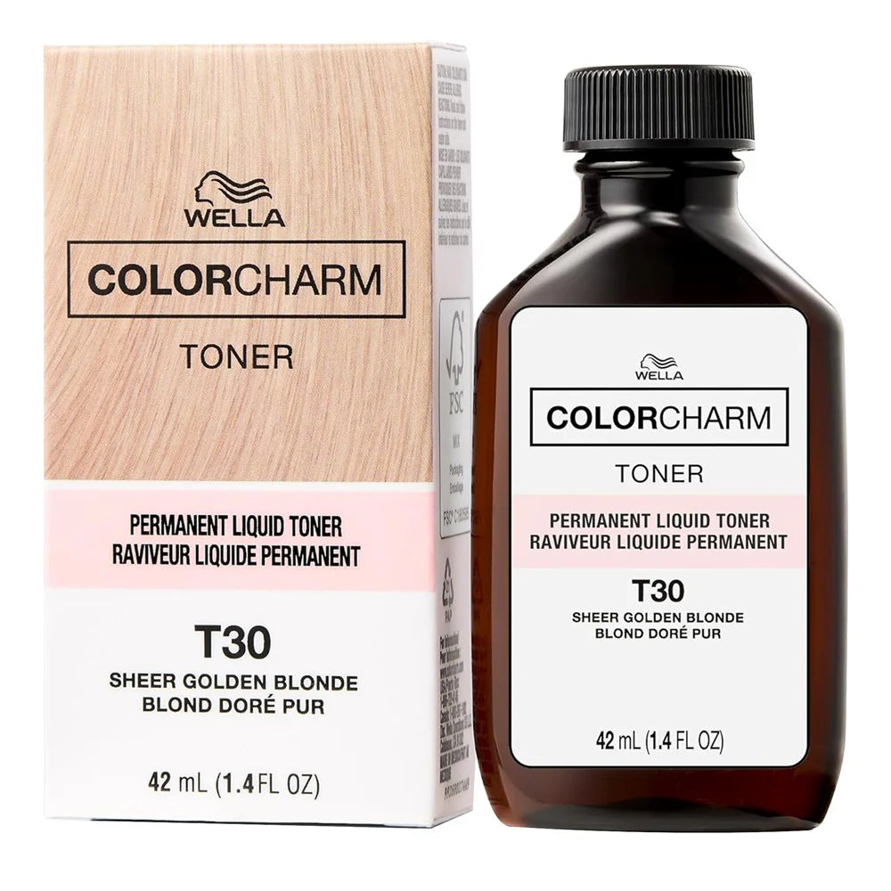 Wella Color Charm Permanent Liquid Hair Toner (1.4oz)