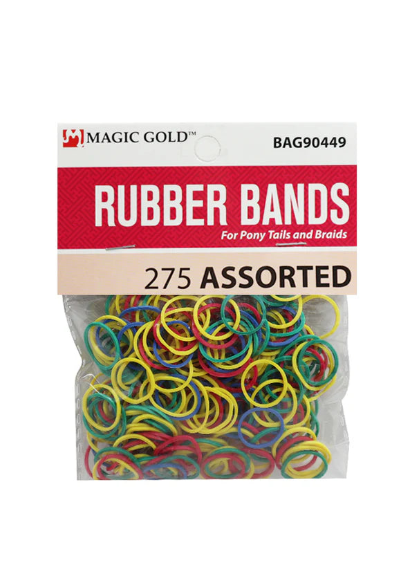 Magic Gold Rubber Bands 275pcs
