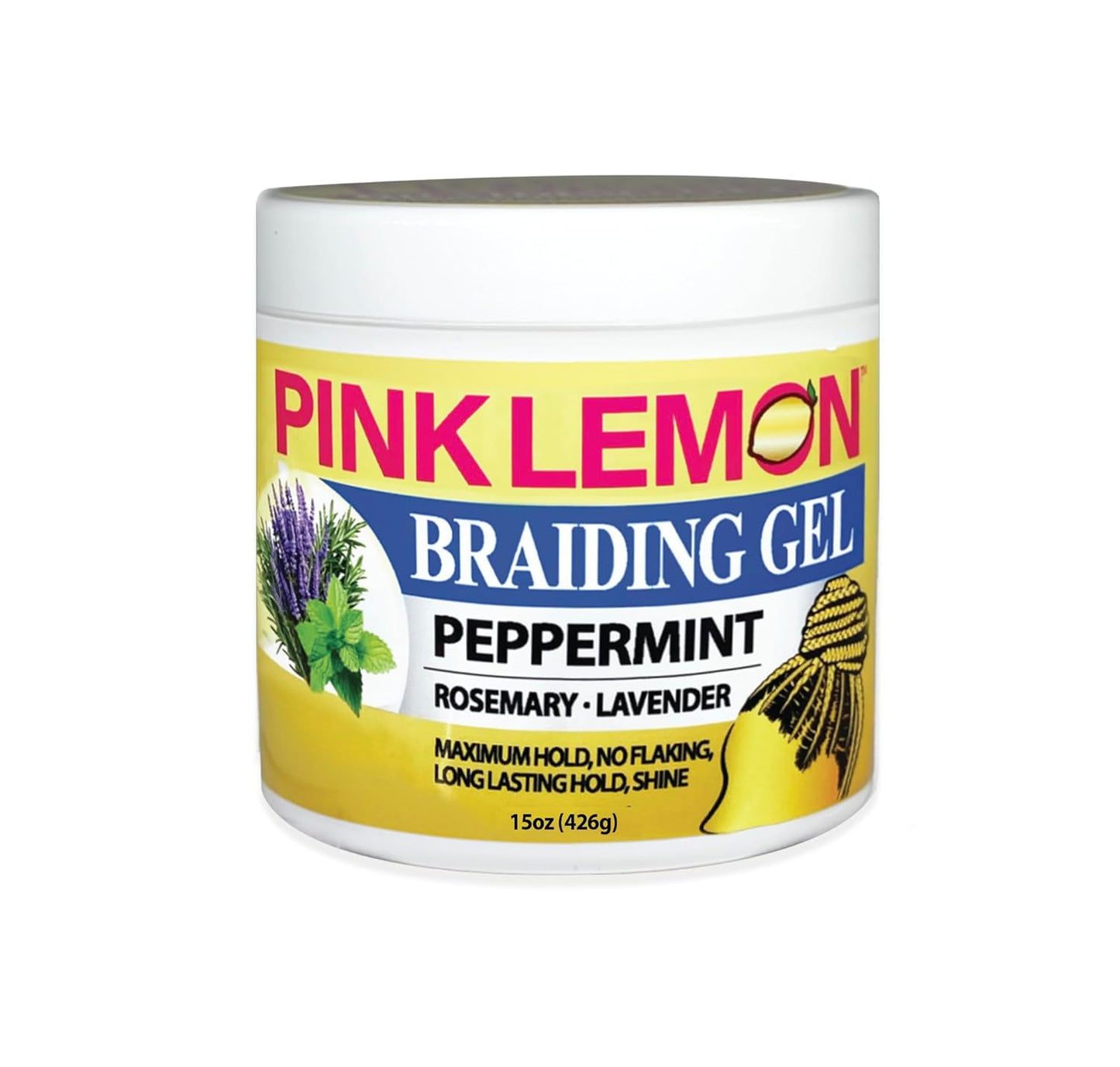 PINK LEMON Braiding Gel Peppermint