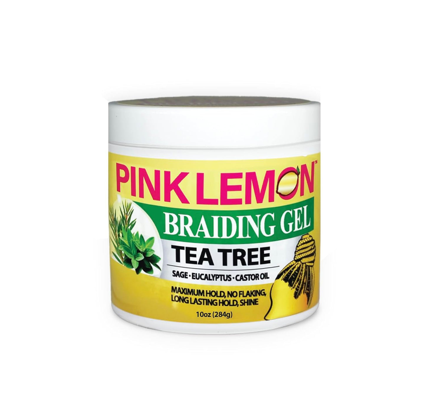 PINK LEMON Braiding Gel - Tea Tree