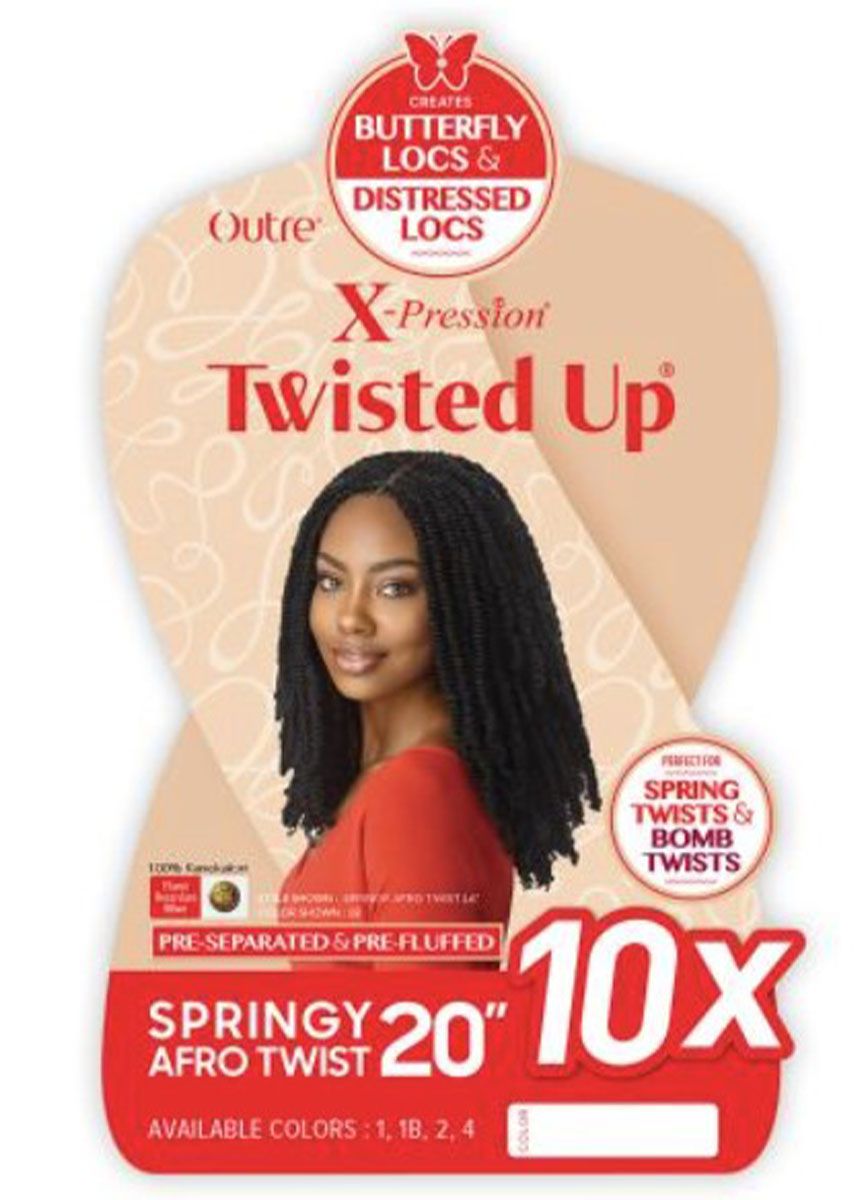 Outre 10X Spring Afro Twist 20"