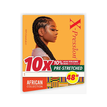 SENSATIONNEL 10X X-Pression Pre-Stretched Braiding Hair 48"