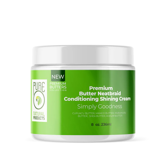 Pure O Premium Butter NeatBraid Conditioning Shining Cream 8 oz