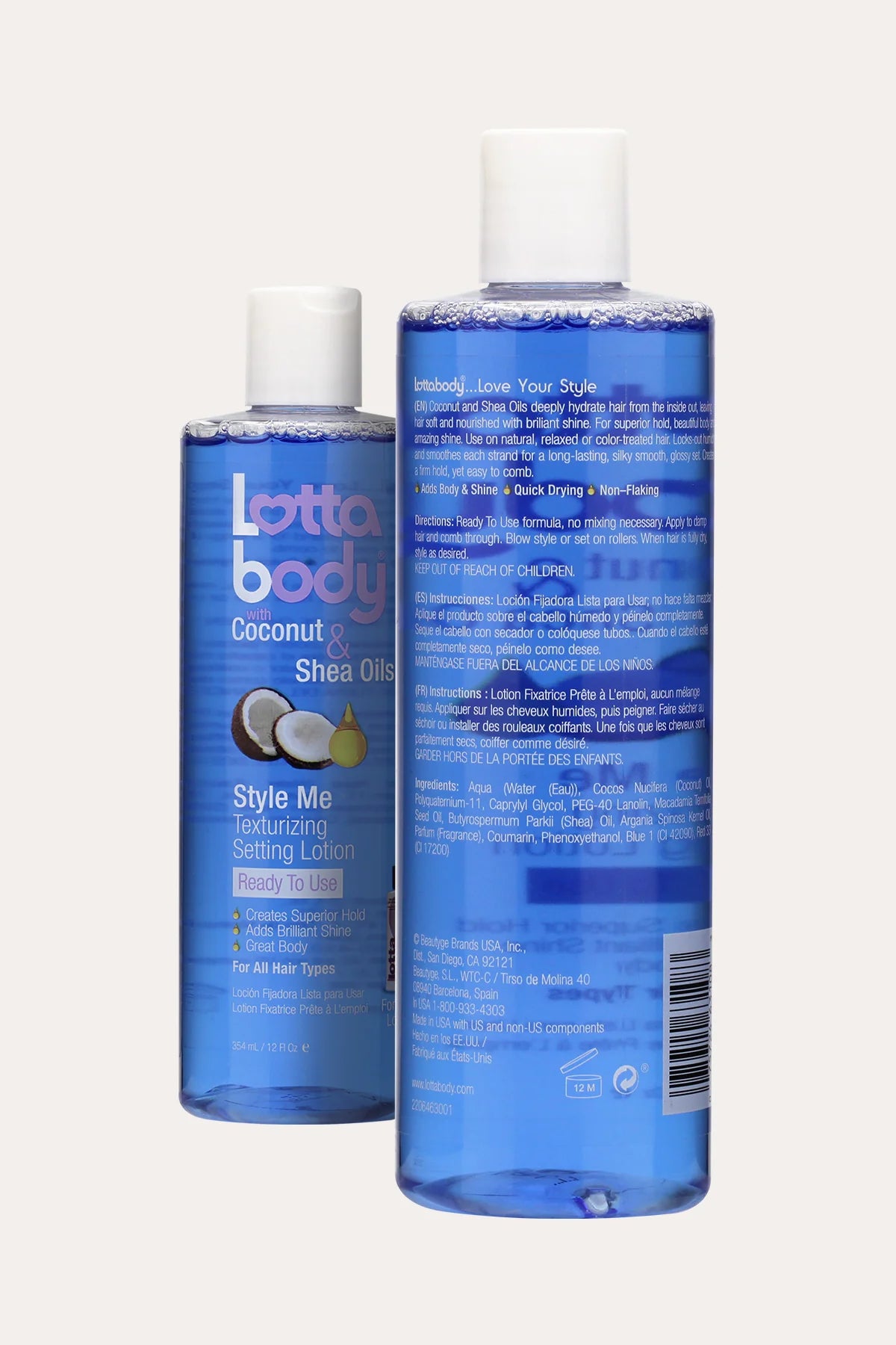 Lottabody Style Me Texturizing Setting Lotion 12oz