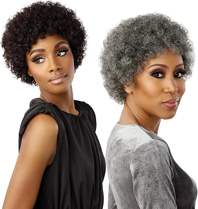 Empire Wig Salt & Pepper Human hair - Bliss
