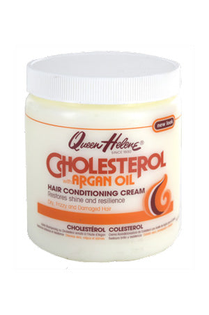 QUEEN HELENE Cholesterol Hair Conditioning Creme w/Argan Oil, 15 oz
