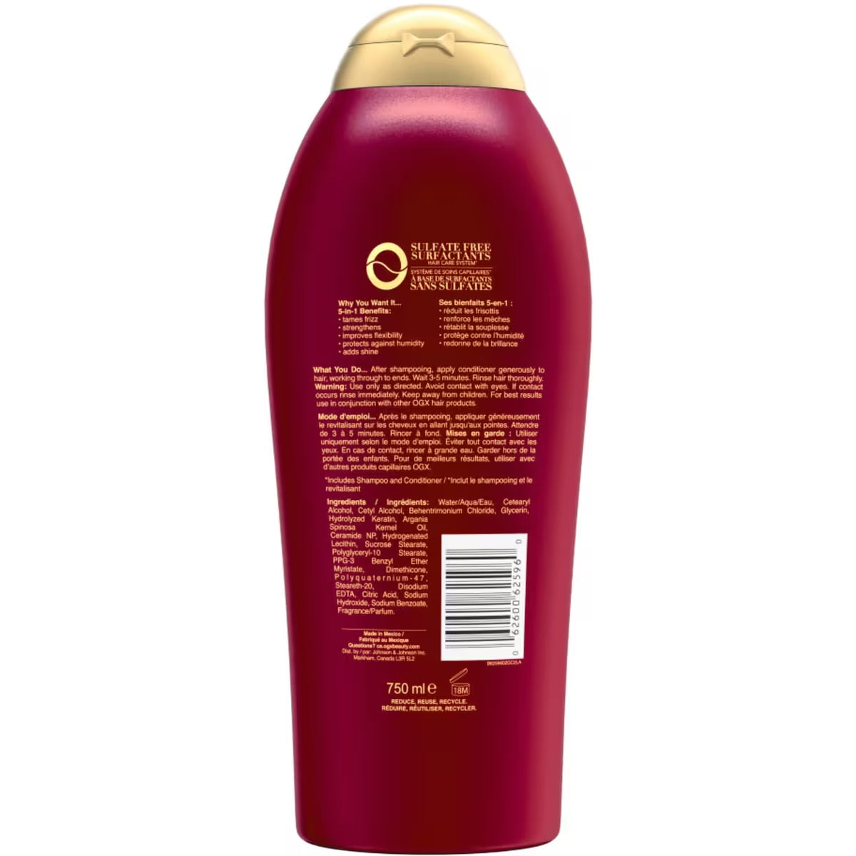 OGX Keratin Smoothing Oil Conditioner