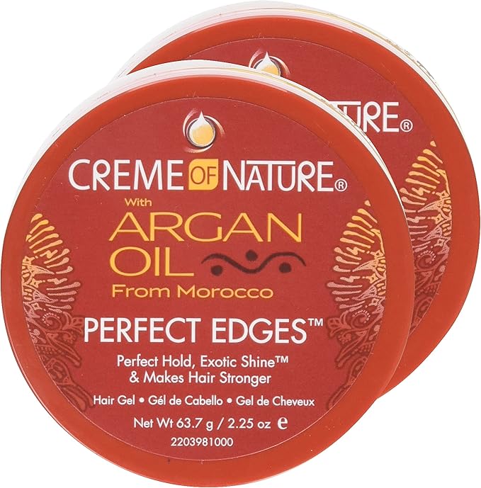 Creme Of Nature Argan Oil Perfect Edges Ctrl 2.25oz Jar