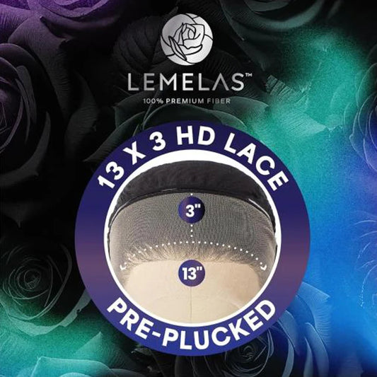 Sensationnel Lemelas Glueless HD 13x3 Lace Frontal Wig - VELORA