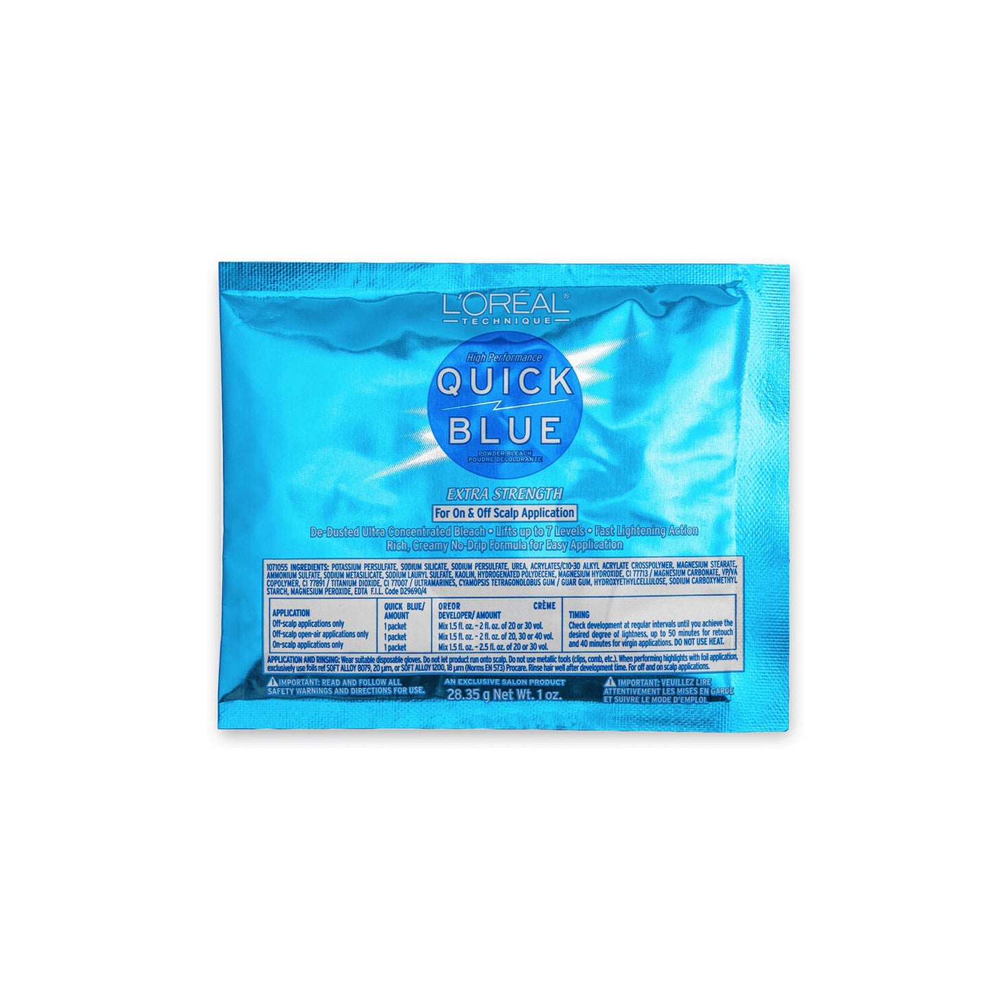 L'Oreal Quick Blue High Performance Powder Lightener Packet 1oz