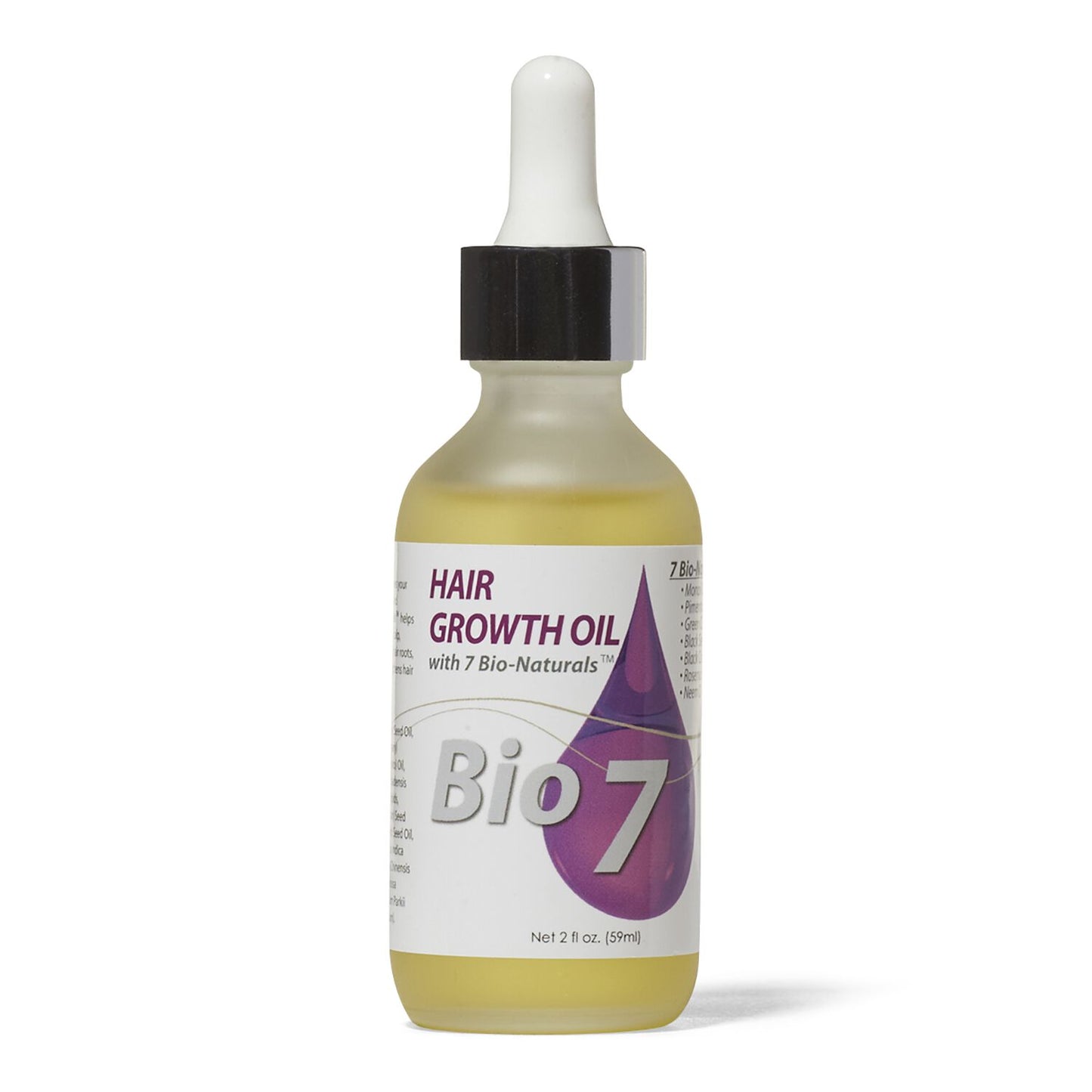 By Natures Bio 7 Hair Growth Oil (2oz)