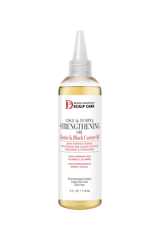 DESIGN ESSENTIALS Scalp Care Edge & Temple Strengthening Oil (4oz)