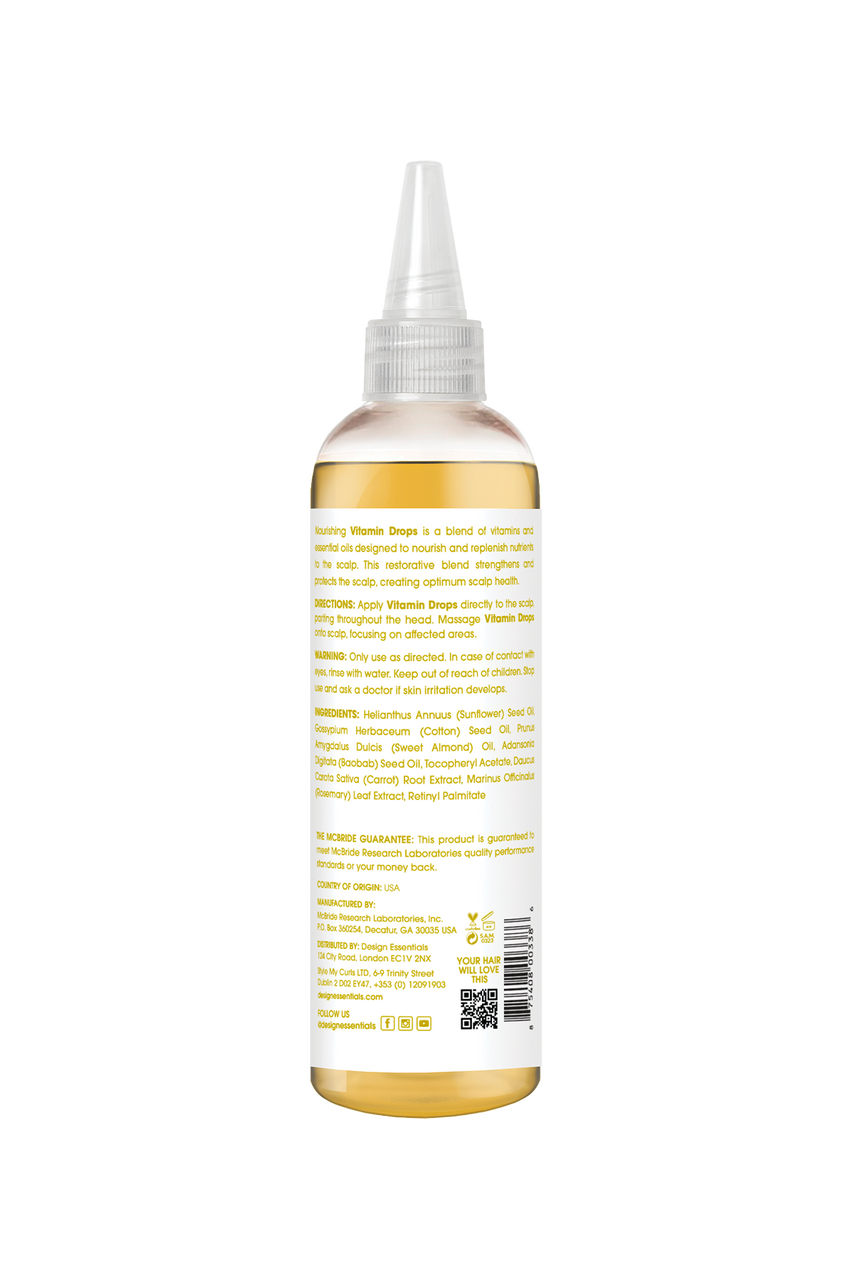 DESIGN ESSENTIALS Scalp Care Vitamin Drops 4oz