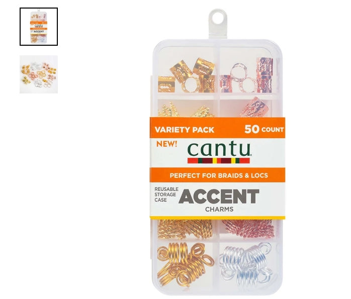 Cantu Hair Charms Variety Pack 50ct