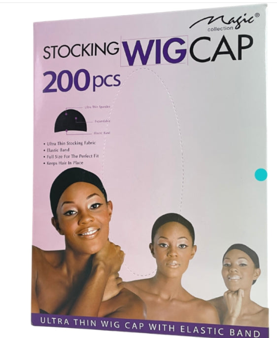 Magic Collection Stocking Wig Cap 200pcs #01401BLA