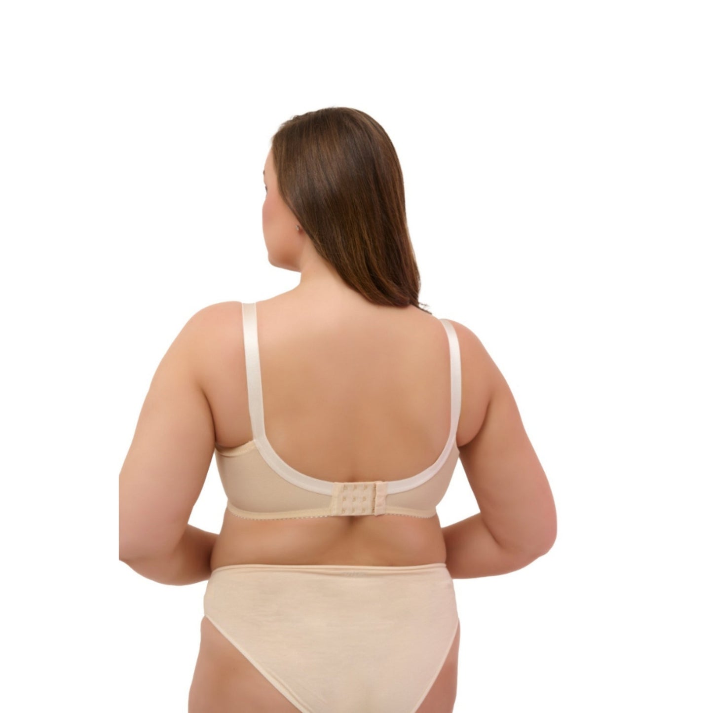 Full-Coverage Lace Bra for Women – Adjustable Straps, Wireless Support & Breathable Everyday Fit