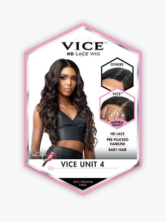 Sensationnel HD Lace 100% Premium Fiber - Vice Unit 4