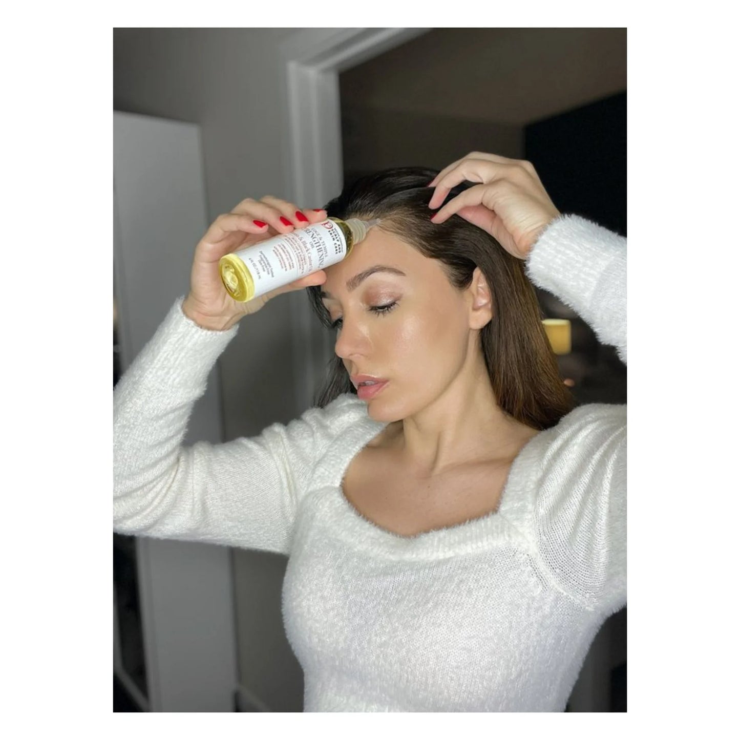 DESIGN ESSENTIALS Scalp Care Edge & Temple Strengthening Oil (4oz)