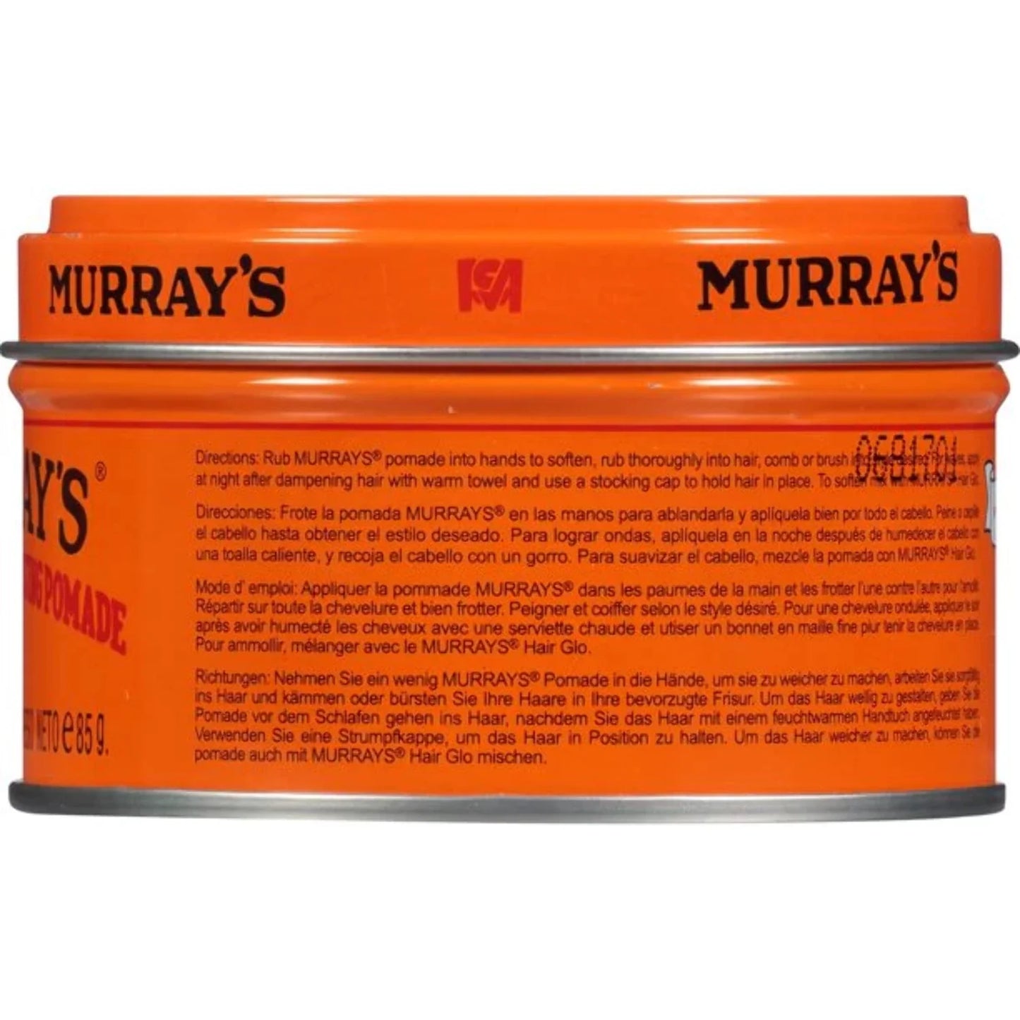 Murray's Superior Shine Enhancing Texturizing Hair Dressing Pomade, 3 oz