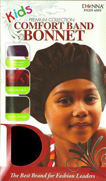 Donna Comfort Band Kids Bonnet #11231 Assorted