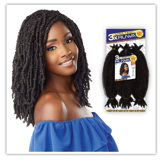 Sensationnel 3X RUWA Afro Twist 16"