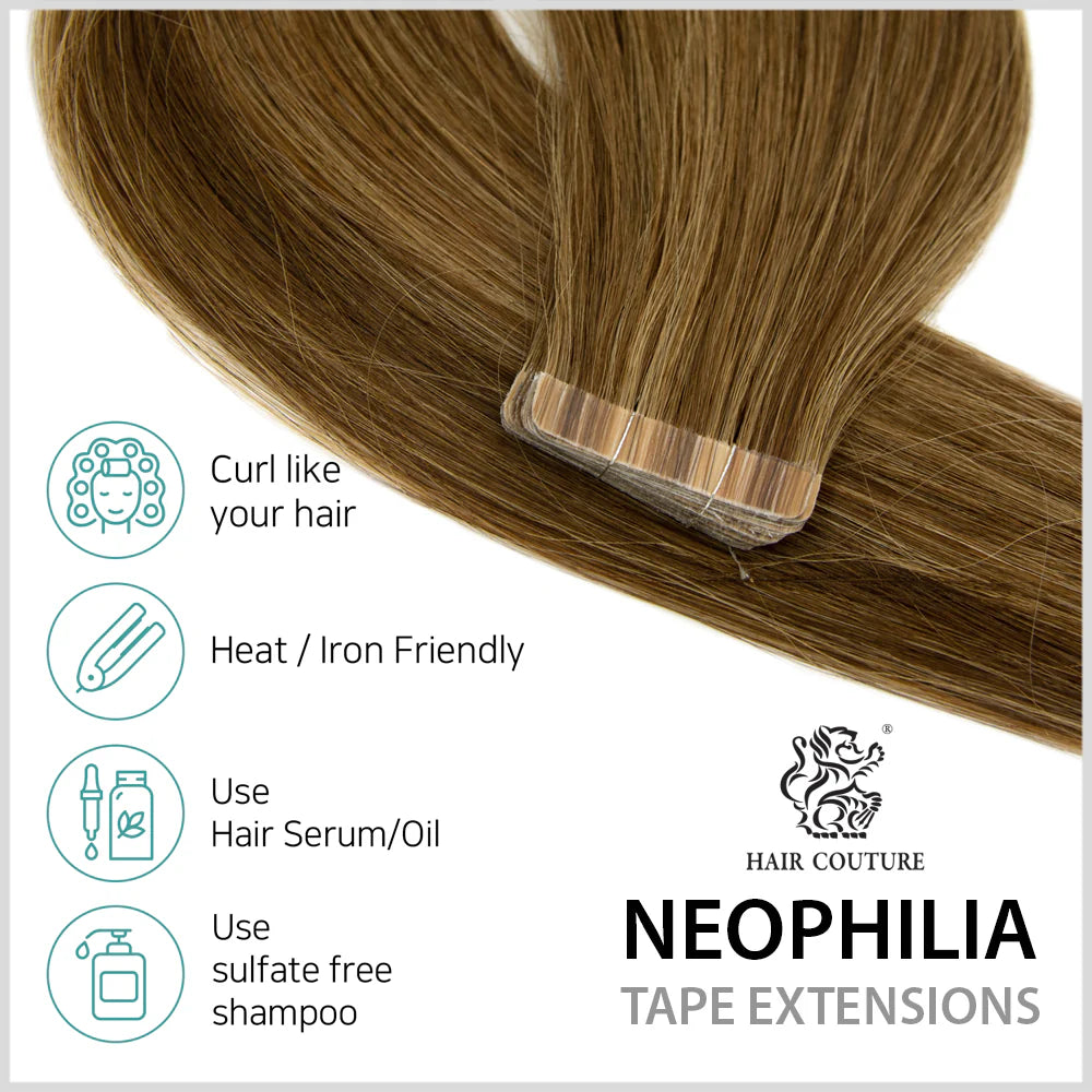 Hair Couture Neophilia Yaki Textured Tape Hair Extension 22" Jerry