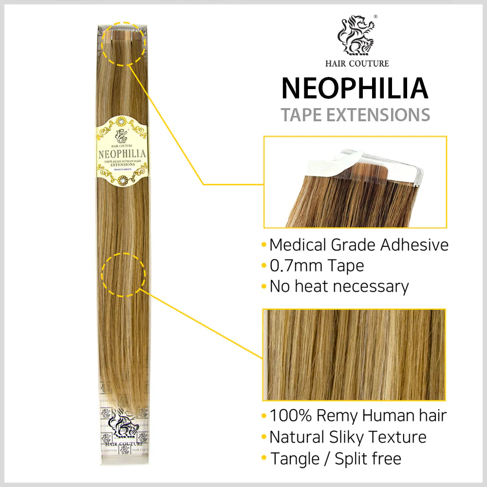 Hair Couture Neophilia Yaki Textured Tape Hair Extension 22" Jerry