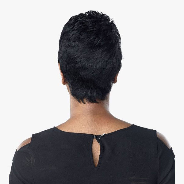 SENSATIONNEL EMPIRE SALT & PEPPER Human Hair Wig – MONA