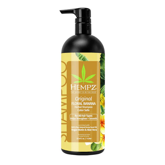 Original Floral Banana Shampoo  with Vegan Biotin for All Hair Types