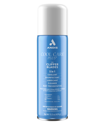 Andis 12750 Cool Care Plus 5-in-1 Clipper Spray, 15.5 oz Can