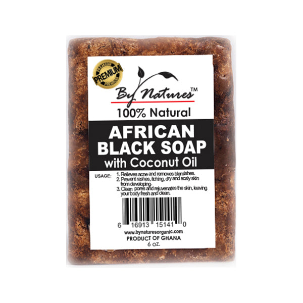 African Black Soap with Coconut Oil