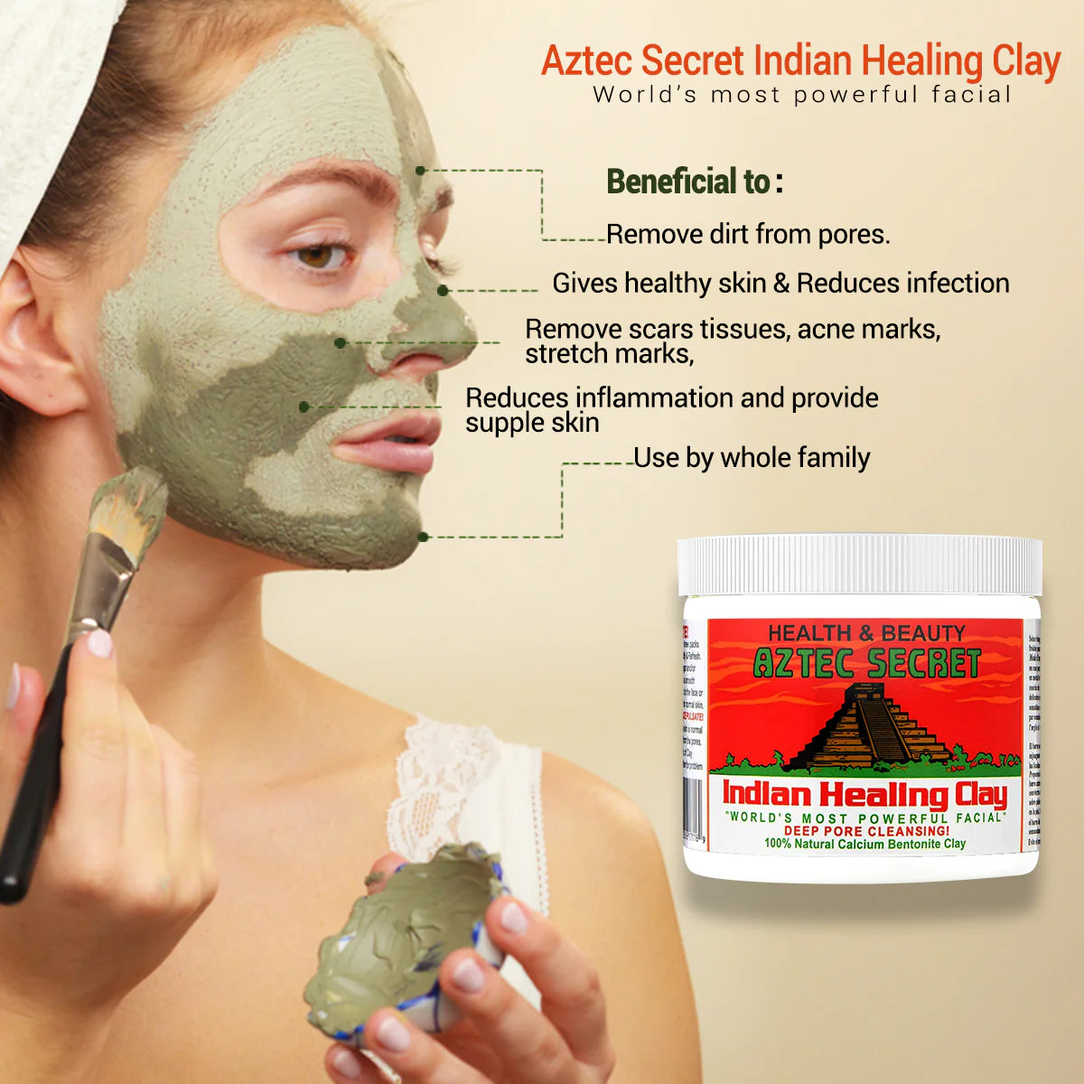 Aztec Secret Indian Healing Clay