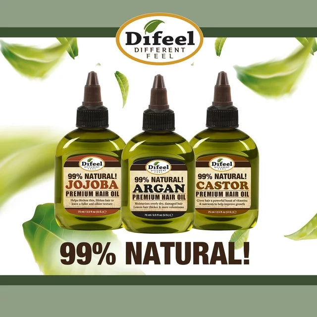 99% Natural ARGAN Premium Hair Oil (7.78oz)