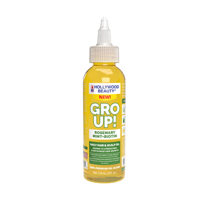 Gro Up! Rosemary, Mint + Biotin Daily Hair & Scalp Oil 4oz