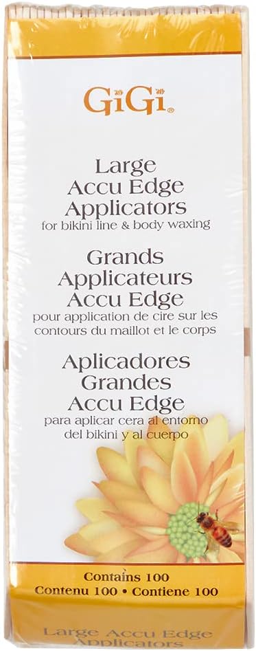 Gigi Accu Edge Wax spatulas, 100 Applicator