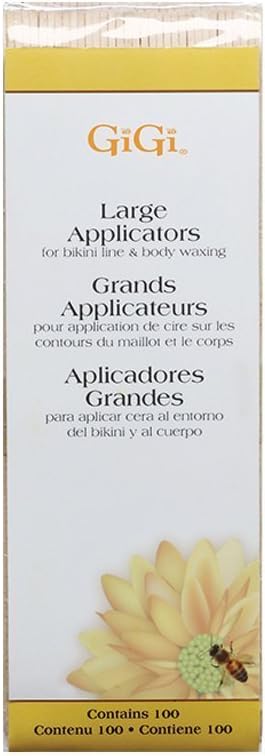 Gigi Accu Edge Wax spatulas, 100 Applicator