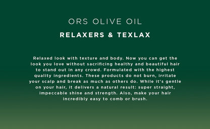 Ors Organic Root Stimulator Olive Oil New Growth Relaxer Normal, 1 Ea