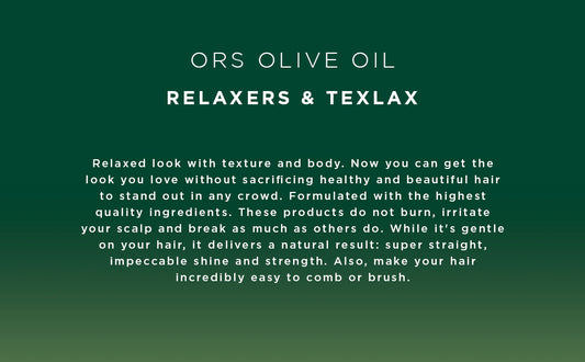 Ors Organic Root Stimulator Olive Oil New Growth Relaxer Normal, 1 Ea
