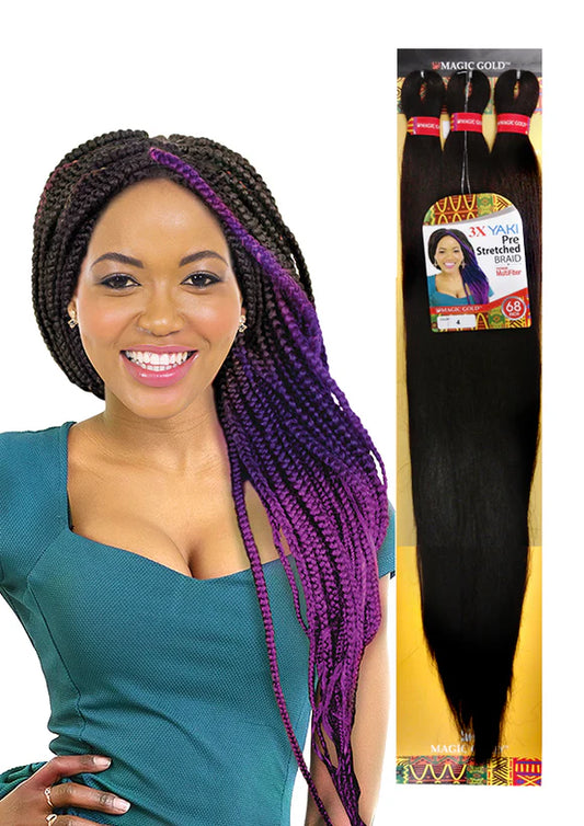 MAGIC GOLD 3X Yaki Pre Stretched Braid 68"