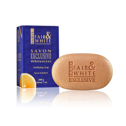 Fair & White Exclusive Exfoliating Soap with Pure Vitamin C 7 oz / 200 gr