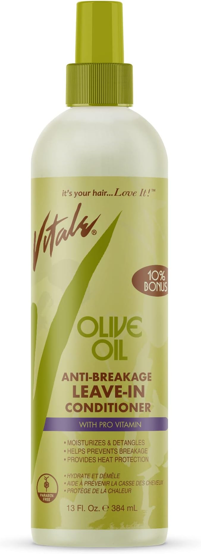 Vitale Olive Oil Anti-Breakage Leave-In Conditioner 12oz