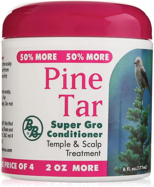 BRONNER BROS. - Pine Tar Super Gro Conditioner 6oz