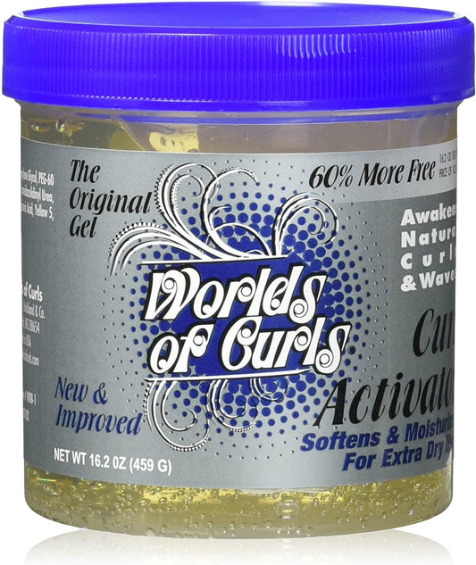 Worlds Of Curls, Awaken Natural Curls & Waves Curl Activator The Original Gel, 16.2 Oz