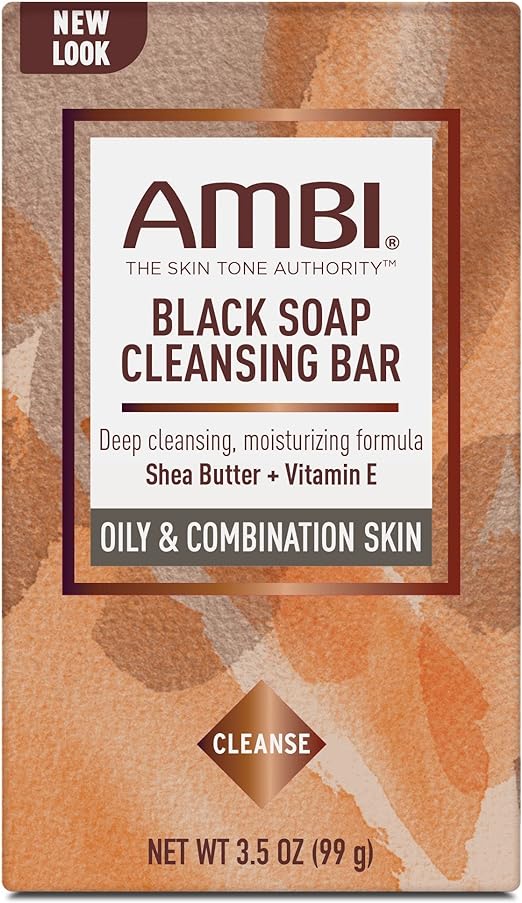 AMBI Black Soap Cleansing Bar (3.5oz)