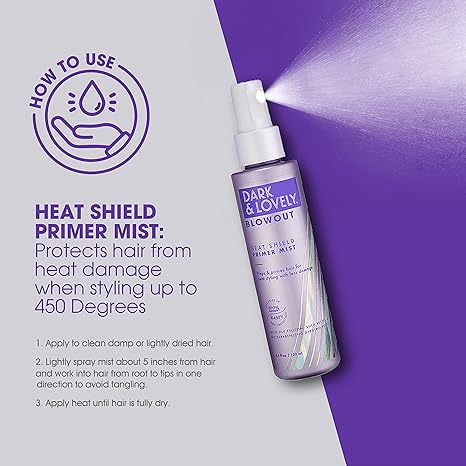 DARK & LOVELY Blowout Heat Shield Primer Mist 4.4oz