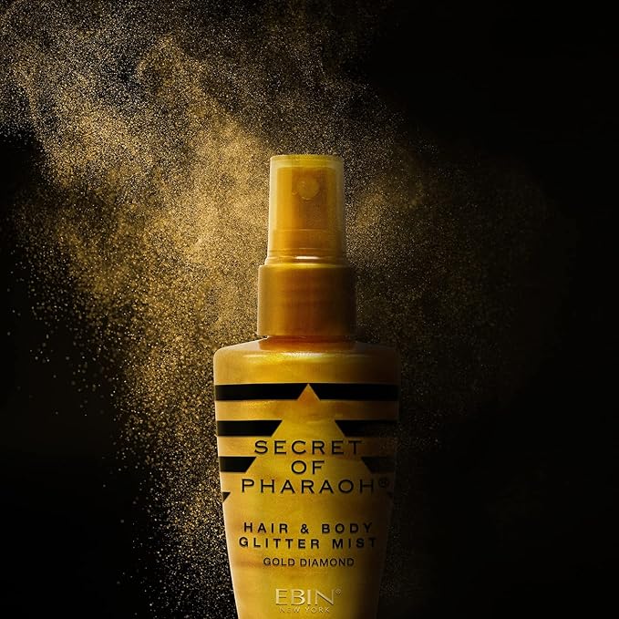 Secret of Pharaoh Egyptian Diamond Hair & Body Glitter Mist